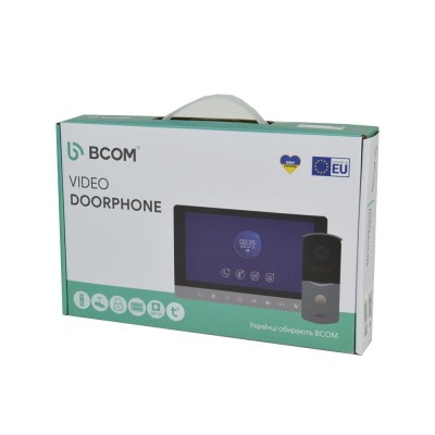 Комплект відеодомофона BCOM BD-790FHD/T Kit: відеодомофон 7" з підтримкою Tuya Smart і відеопанель