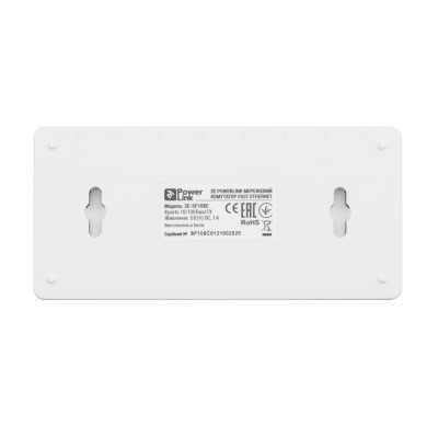 Мережевий комутатор на 8 портів 10/100 Мбіт/с 2E PowerLink SF108C некерований