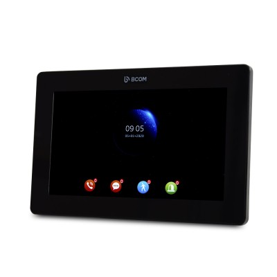 Комплект відеодомофона BCOM BD-770FHD Black Kit: відеодомофон 7" і відеопанель