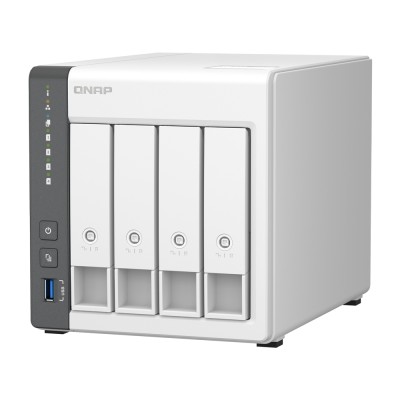 Система хранения данных QNAP TS-433-4G с 4 отсеками для дисков, 4 ГБ DDR4, настольное исполнение – фото, отзывы, характеристики в интернет-магазине ZAHYST | Купить в Украине: Киеве, Харькове, Днепре, Одессе, Запорожье, Львове