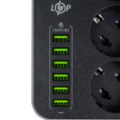 Мережевий фільтр LogicPower F24U6
