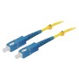 Патчкорд оптичний SC/UPC-SC/UPC SM simplex 3.00 LSZH 1м