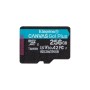 Карта пам'яті Kingston microSDXC 256GB Canvas Go! Plus G4 Class 10 UHS-I U3 V30 A2 (SDCG4/256GBSP)