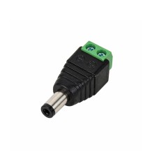 Разъем Power jack 2.1*5.5mm ATIS под зажим C (male)