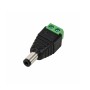 Разъем Power jack 2.1*5.5mm ATIS под зажим C (male)