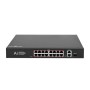 Коммутатор сетевой GreenVision POE GV-010-D-16+2 PG+1 SFP