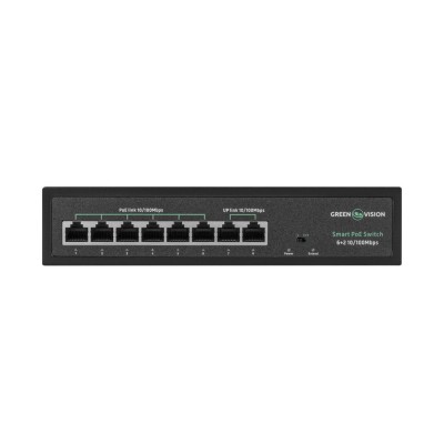 Коммутатор сетевой GreenVision POE GV-015-D-06+2P