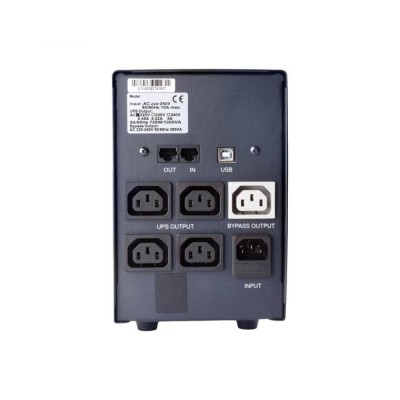 Джерело безперебійного живлення Powercom BNT-1200AP 1200ВА / 720Вт лінійно-інтерактивне