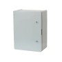 Щит ERKA 025 500 x 600 x 230 мм з монтажною панеллю і опаловими дверцятами