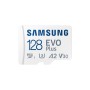 Карта пам'яті Samsung Evo Plus microSDXC 128GB UHS-I U3 V30 A2 + SD адаптер (MB-MC128SA/EU)