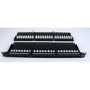 Патч-панель CMS 19" 48xRJ-45 UTP, кат. 6, 1U з організатором кабелю