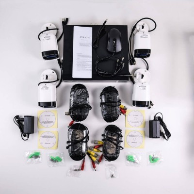 Комплект відеоспостереження ATIS kit 4 ext
