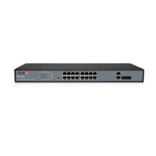 Некерований PoE-комутатор Provision-ISR PoES-16250C+2Combo-V2 з 16 портами PoE