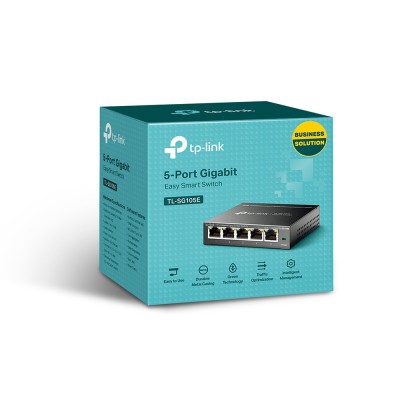 Комутатор TP-Link TL-SG105E Easy Smart 5-портовий гігабітний керований