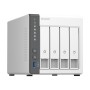 Система хранения данных QNAP TS-433-4G с 4 отсеками для дисков, 4 ГБ DDR4, настольное исполнение – фото, отзывы, характеристики в интернет-магазине ZAHYST | Купить в Украине: Киеве, Харькове, Днепре, Одессе, Запорожье, Львове