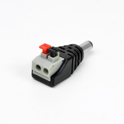 Разъем Power jack 2.1*5.5mm ATIS под зажим A (male)