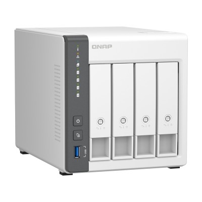 Система хранения данных QNAP TS-433-4G с 4 отсеками для дисков, 4 ГБ DDR4, настольное исполнение – фото, отзывы, характеристики в интернет-магазине ZAHYST | Купить в Украине: Киеве, Харькове, Днепре, Одессе, Запорожье, Львове