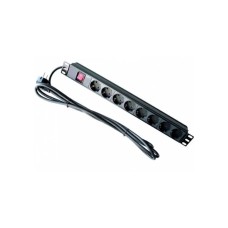 Сетевой фильтр Hypernet SPP8 8 розеток с кабелем 1.8 м 19'' с выключателем