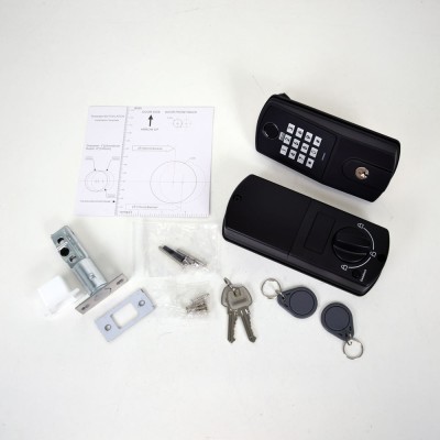 Smart замок ATIS Lock A20T со сканером отпечатка пальца и считывателем Mifare