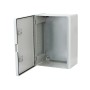 Щит ERKA 024 400 x 500 x 210 мм з монтажною панеллю і опаловими дверцятами