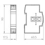 Грозозахист OBO Bettermann 24В, Тип FRD 24 HF (5098575)