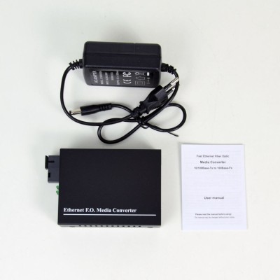 1G медиаконвертер AL MC-SC20G T1310, 1*10/100/1000Mbps RJ45 Port, 1*1000Mbps SM port, BiDi T1310nm/R1550nm, SC, 20km, с DC5V 1A Power Купить в Украине: Киеве, Харькове, Днепре, Одессе, Запорожье,