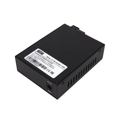 1G Медиаконвертер AL MC-SC20G T1550, 1*10/100/1000Mbps RJ45 Port, 1*1000Mbps SM port, BiDi T1550nm/R1310nm, SC, 20km, с DC5V 1A Power Купить в Украине: Киеве, Харькове, Днепре, Одессе, Запорожье,