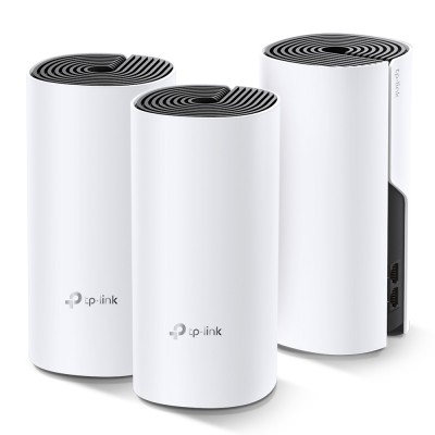 Домашня Mesh Wi-Fi система TP-LINK DECO M4 3PK AC1200 2xGE LAN/WAN MU-MIMO (DECO-M4-3-PACK)