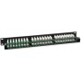 Патч-панель Hypernet 48 портів UTP кат.5е 19" PP-KUTP48-1U з утримувачем кабелю