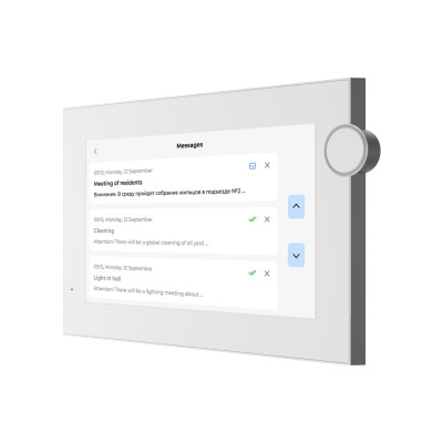 IP-комплект домофона Bas-IP BAS KIT AV-06 black + AZ07LL white