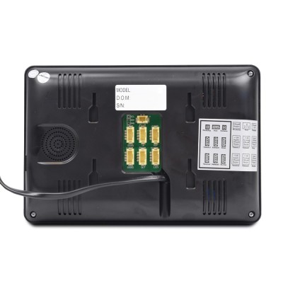 Комплект відеодомофона BCOM BD-780 Black Kit: відеодомофон 7" і відеопанель
