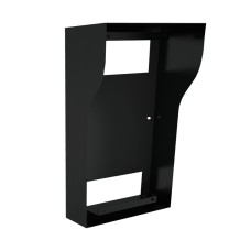 Монтажна коробка з козирком Bas-IP BR-AV8 (black) для накладного монтажу індивідуальних IP-відеопанелей Bas-IP