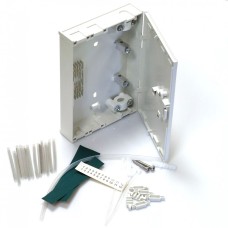 Абонентська розетка/бокс LW FTTH, для 4xSC simplex/ LC duplex прохідна