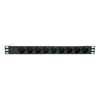 Сетевой фильтр Kingda KD-GER(16)N1009WKPB19A-C14 9 розеток 19"