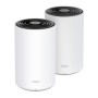 Домашня Powerline Mesh Wi-Fi система TP-LINK DECO PX50 2PK AX3000, 3xGE LAN/WAN, Powerline G1500