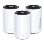 Домашня Powerline Mesh Wi-Fi система TP-LINK DECO PX50 3PK AX3000, 3xGE LAN/WAN, Powerline G1500
