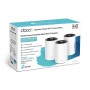 Домашня Powerline Mesh Wi-Fi система TP-LINK DECO PX50 3PK AX3000, 3xGE LAN/WAN, Powerline G1500