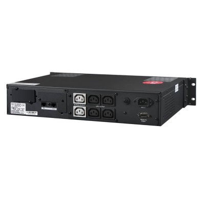 Джерело безперебійного живлення Powercom KIN-1200AP RM LCD 1200ВА / 960Вт лінійно-інтерактивне