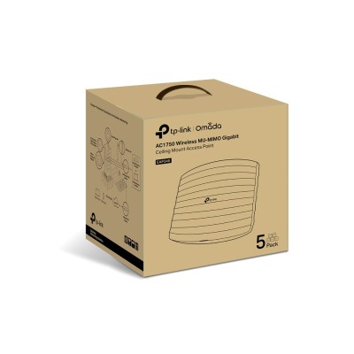 Точка доступу TP-LINK EAP245 AC1750 1xGE LAN PoE MU-MIMO стельова