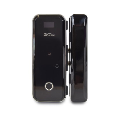 Smart замок ZKTeco GL300 left для стеклянных дверей со сканером отпечатка пальца и считывателем Mifare
