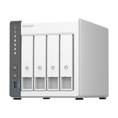 Система хранения данных QNAP TS-433-4G с 4 отсеками для дисков, 4 ГБ DDR4, настольное исполнение – фото, отзывы, характеристики в интернет-магазине ZAHYST | Купить в Украине: Киеве, Харькове, Днепре, Одессе, Запорожье, Львове