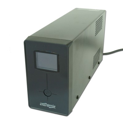 Джерело безперебійного живлення EnerGenie EG-UPS-032 850ВА / 510Вт лінійно-інтерактивне з LCD-дисплеєм
