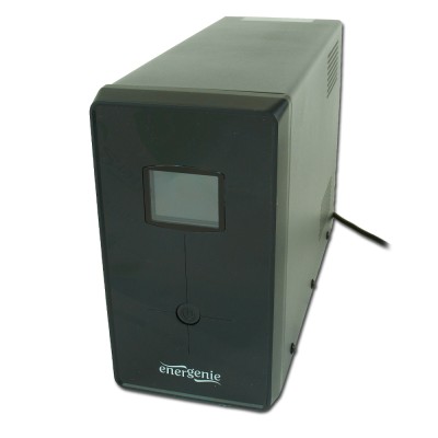 Джерело безперебійного живлення EnerGenie EG-UPS-033 1200ВА / 720Вт лінійно-інтерактивне з LCD-дисплеєм