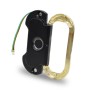 Smart замок ESF18 Black со сканером отпечатка пальца