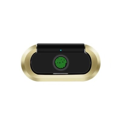 Smart замок ESF18 Black со сканером отпечатка пальца