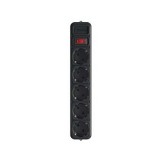 Мережевий фільтр Maxxter SPM5-G-6B, 1.8 м кабель, 5 розеток