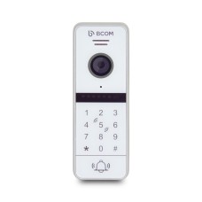 Відеопанель BCOM BT-400FHD-AC White з вбудованою клавіатурою і зчитувачем Mifare