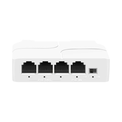 PoE розширювач Hisource Hi-AT13F-A extender 3-1 100Mbps