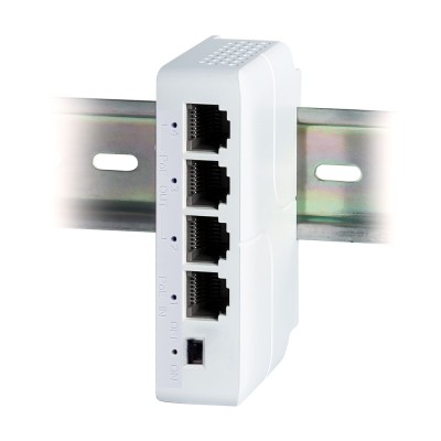 PoE розширювач Hisource Hi-AT13F-A extender 3-1 100Mbps