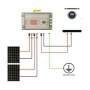 Сонячна PV розподільна коробка LQX3/3DC1000VB1-1532-PG, DC 1000В 3 входи 3 виходи, з блискавкозахистом